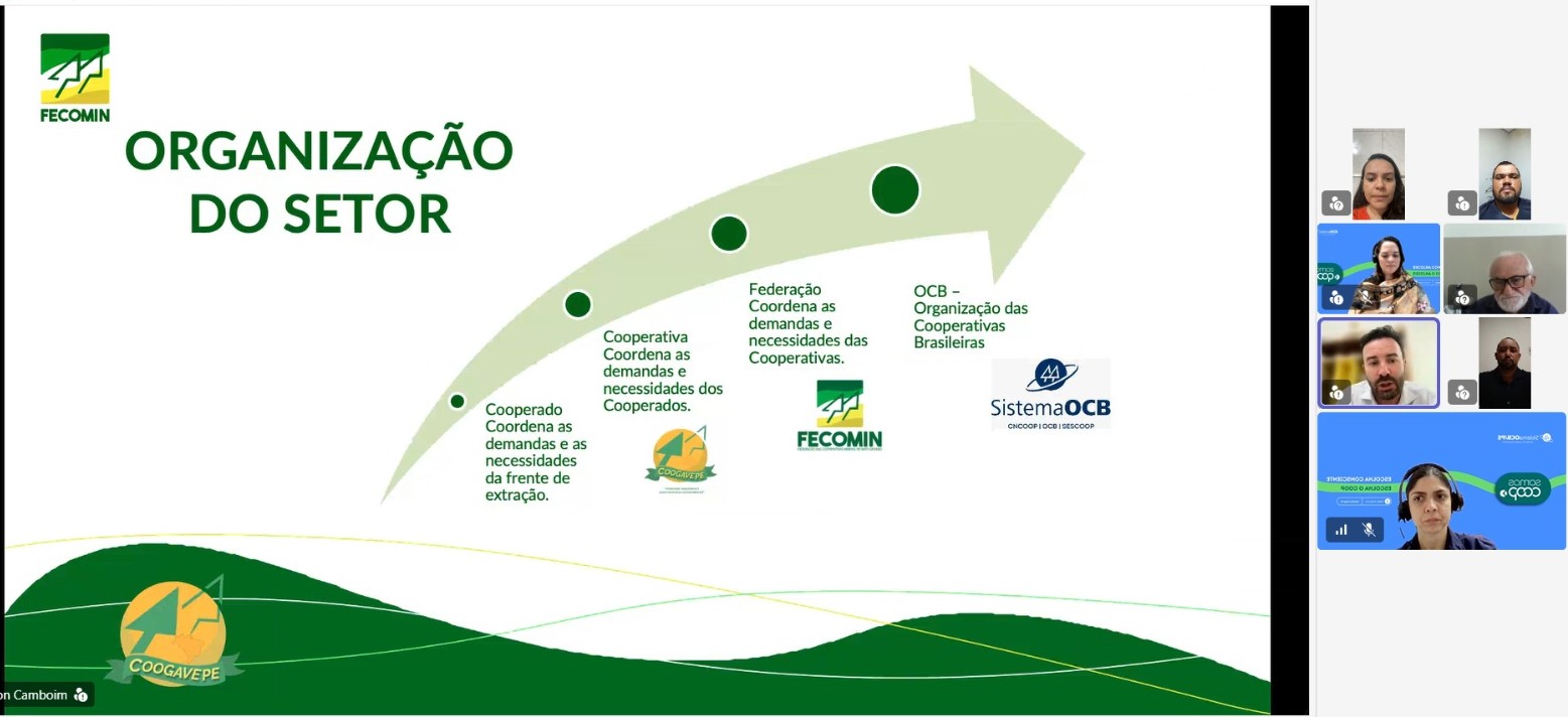 OCB/PE apoia processo de registro da 1ª cooperativa de mineração